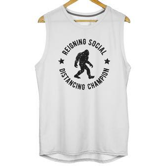 Reigning Social Distancing Champion Unisex Tank Top | Favorety