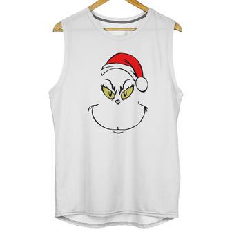 Resting Grinch Face Shirt Unisex Tank Top | Favorety DE