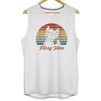 Retro Furry Fandom Furry Vibes Cute Owo Fursuit Unisex Tank Top | Favorety AU