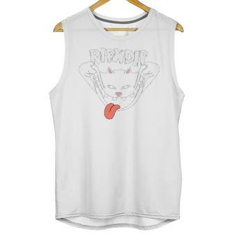 Rip & Dip With Cute Cats- Pet Day T- Graphic Design Printed Casual Daily Basic Unisex Tank Top | Favorety DE