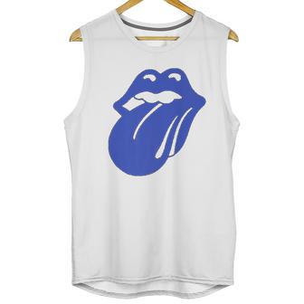 The Rolling Stones Blue Lonesome Logo Unisex Tank Top | Favorety UK