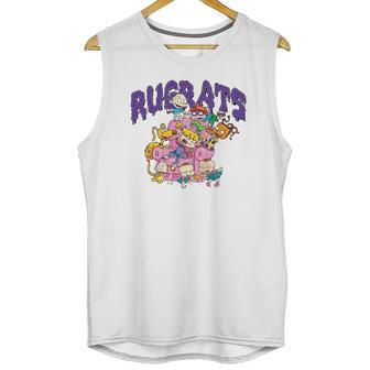 Rugrats 90S Rewing Pink Couch Unisex Tank Top | Favorety