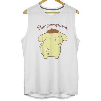 Sanrio Pompompurin Backside Unisex Tank Top | Favorety UK