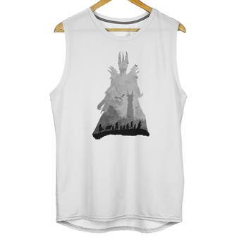 Sauron &Ampamp The Fellowship Lotr Unisex Tank Top | Favorety