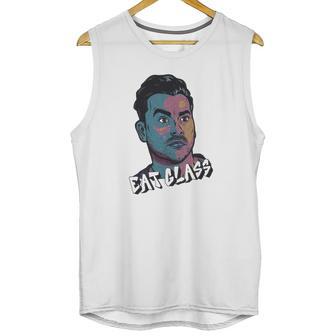 Schitts Creek David Rose Eat Glass Unisex Tank Top | Favorety AU