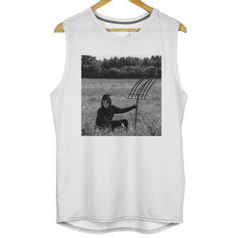 Schitts Creek David Rose In A Field Unisex Tank Top | Favorety DE