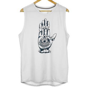 All Seeing Eye Conspiracy Theory Retro Unisex Tank Top | Favorety CA