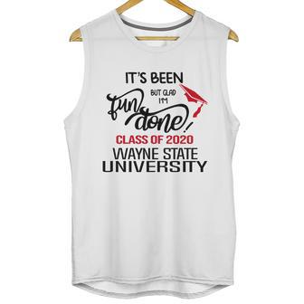 Senior 2020 Graduation Fun Done Wayne State University 2020 Unisex Tank Top | Favorety UK