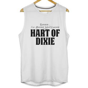 Shhh Ix27m Binge Watching Hart Of Dixie Dog Tags Unisex Tank Top | Favorety CA