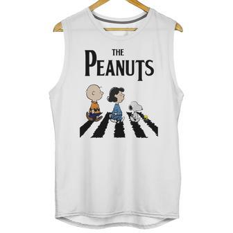 Shirt Peanuts Abbey Road Unisex Tank Top | Favorety