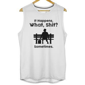 Sht Happens Classic Movie Romance Comedy Unisex Tank Top | Favorety