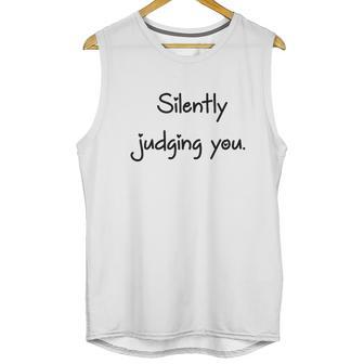 Silently Judging You Boss Baby Sarcasm Unisex Tank Top | Favorety UK