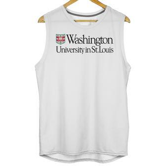 Simple Logo Washington University St Louis 2020 Unisex Tank Top | Favorety