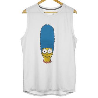 The Simpsons Marge Face Unisex Tank Top | Favorety AU