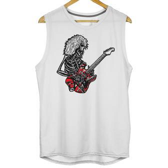 Skeleton Rock Eddie Van Halen Unisex Tank Top | Favorety AU