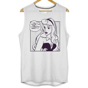 Sleeping Beauty Youre The One I Dreamed About Comic Unisex Tank Top | Favorety