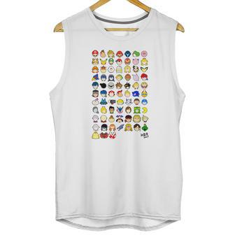 Smash Bros Ultimate Life Stocks Unisex Tank Top | Favorety CA