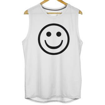 Smiley Face Cute Positive Happy Smile Face Unisex Tank Top | Favorety AU