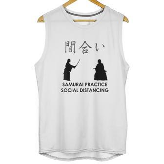 Social Distancing Practice Unisex Tank Top | Favorety