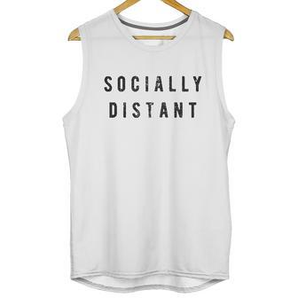 Socially Distant Funny Social Distancing Unisex Tank Top | Favorety CA