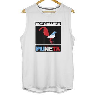 Soy Gallero Boricua Unisex Tank Top | Favorety