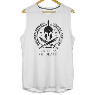 Spartan Warrior Molon Labe Unisex Tank Top | Favorety