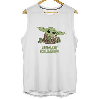 Star Wars The Mandalorian The Child Snack Champ Unisex Tank Top | Favorety CA