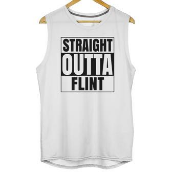 Straight Outta Flint Michigan Unisex Tank Top | Favorety AU