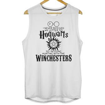 Supernatural I Never Received My Letter To Hogwarts So I’M Hunting With Winchesters Shirt Unisex Tank Top | Favorety DE