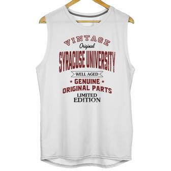 Syracuse University Well Aged Vintage Original Parts 2020 Unisex Tank Top | Favorety AU