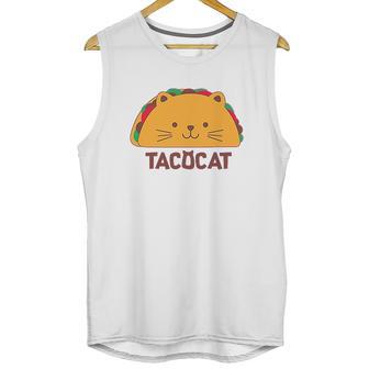 Tacocat Spelled Backwards Is Taco Cat Funny Unisex Tank Top | Favorety