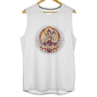 Tara Tibet Buddhismus Lotus Meditation Yoga Om Spirituality Unisex Tank Top | Favorety CA