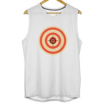 Target Funny Printed On The Back Bulls Eye Gift Tee Unisex Tank Top | Favorety AU