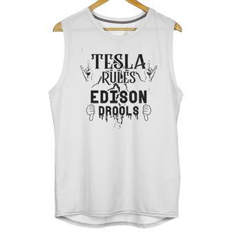 Tesla Rules Unisex Tank Top | Favorety