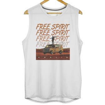 Threadz Free Spirit Khalid Unisex Tank Top | Favorety