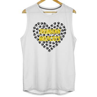 Trumann Wildcats Paws Hear Unisex Tank Top | Favorety