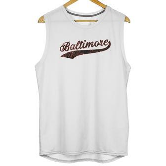 Ugp Campus Apparel Hometown Baseball Script Hometown Unisex Tank Top | Favorety AU