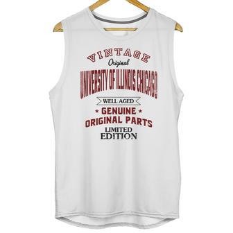 University Of Illinois Chicago Well Aged Vintage Original Parts 2020 Unisex Tank Top | Favorety AU