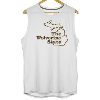 University Of Michigan The Wolverine State Unisex Tank Top | Favorety UK