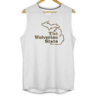 University Of Michigan The Wolverine State Unisex Tank Top | Favorety CA