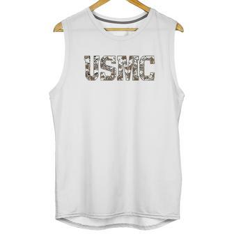 Us Marine Corps Usmc Camo Fill Unisex Tank Top | Favorety