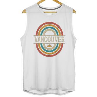 Vancouver British Columbia Canada Vintage Retro 80S Unisex Tank Top | Favorety UK