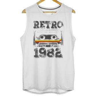 Vintage 1982 40 Years Old Cassette Tape 40Th Birthday Unisex Tank Top | Favorety