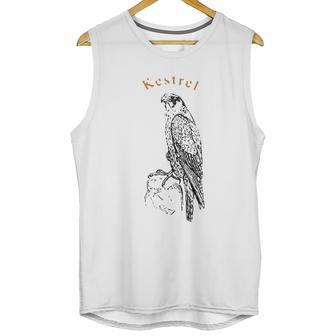 Vintage Kestrel Raptor Sparrow Hawk Art Unisex Tank Top | Favorety UK