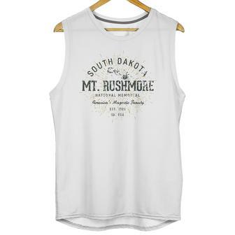 Vintage Mount Rushmore National Memory Unisex Tank Top | Favorety