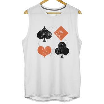 Vintage Poker Playing Cards Unisex Tank Top | Favorety DE