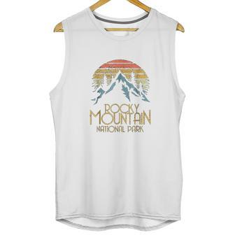 Vintage Rocky Mountains National Park Colorado Retro Unisex Tank Top | Favorety CA