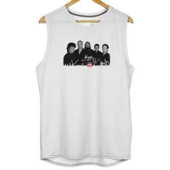 Vintage The Tragically Hip Mono Picture Unisex Tank Top | Favorety DE