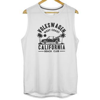 Volkswagen West Coast California Black Text Unisex Tank Top | Favorety DE