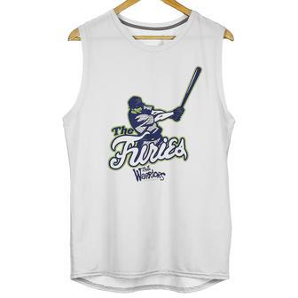 The Warriors The Furies Baseball Team Logo Unisex Tank Top | Favorety UK